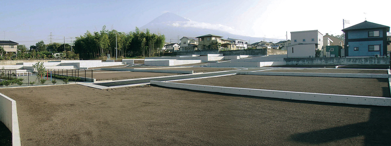 富士宮市万野原新田分譲地造成工事