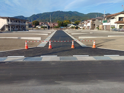 富士市松岡分譲地造成工事