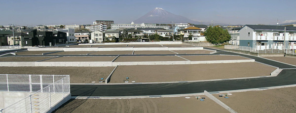富士市石坂分譲地造成工事