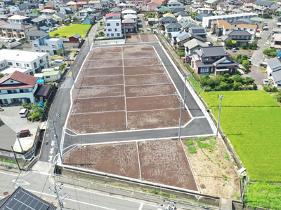 富士市森下分譲地造成工事