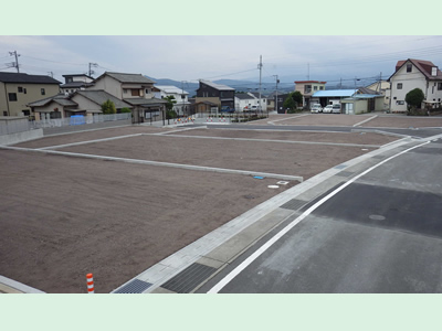 富士市中野分譲地造成工事