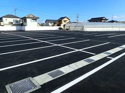 ノダ清水　社員駐車場整備工事