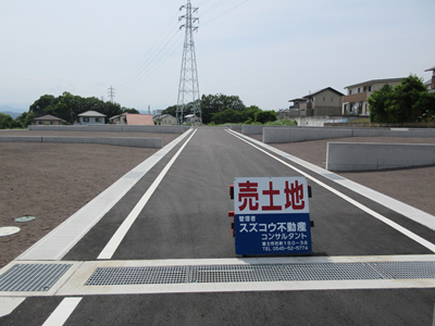 富士宮市大岩分譲地造成工事