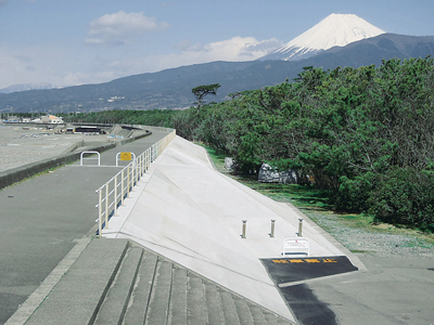 富士海岸沼津工区小諏訪門地区堤防工事